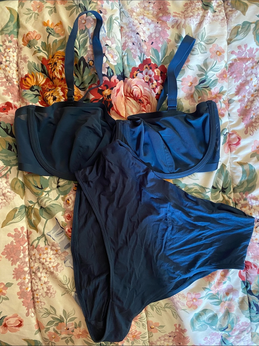 Cuup balconnette bra and panties